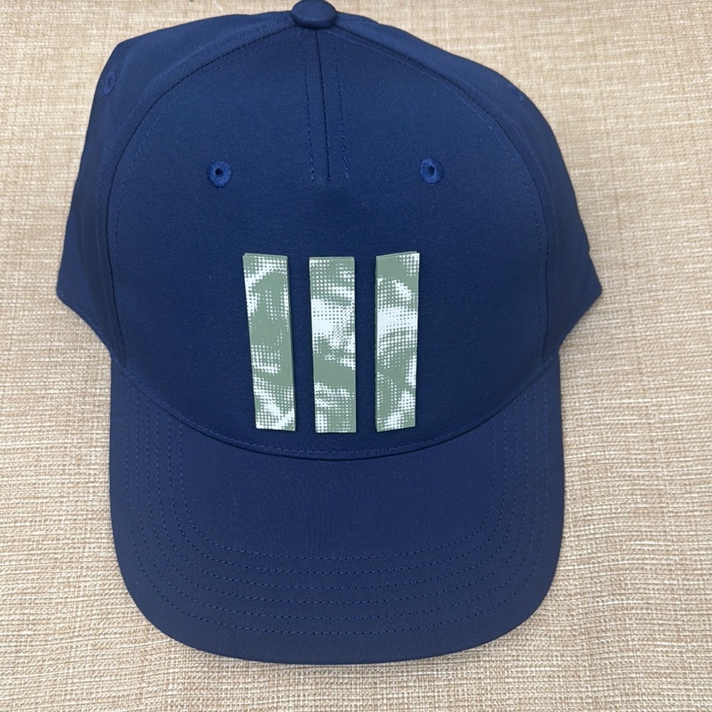 Adidas Blue Cap with Green Logo